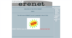 Desktop Screenshot of erenet.org